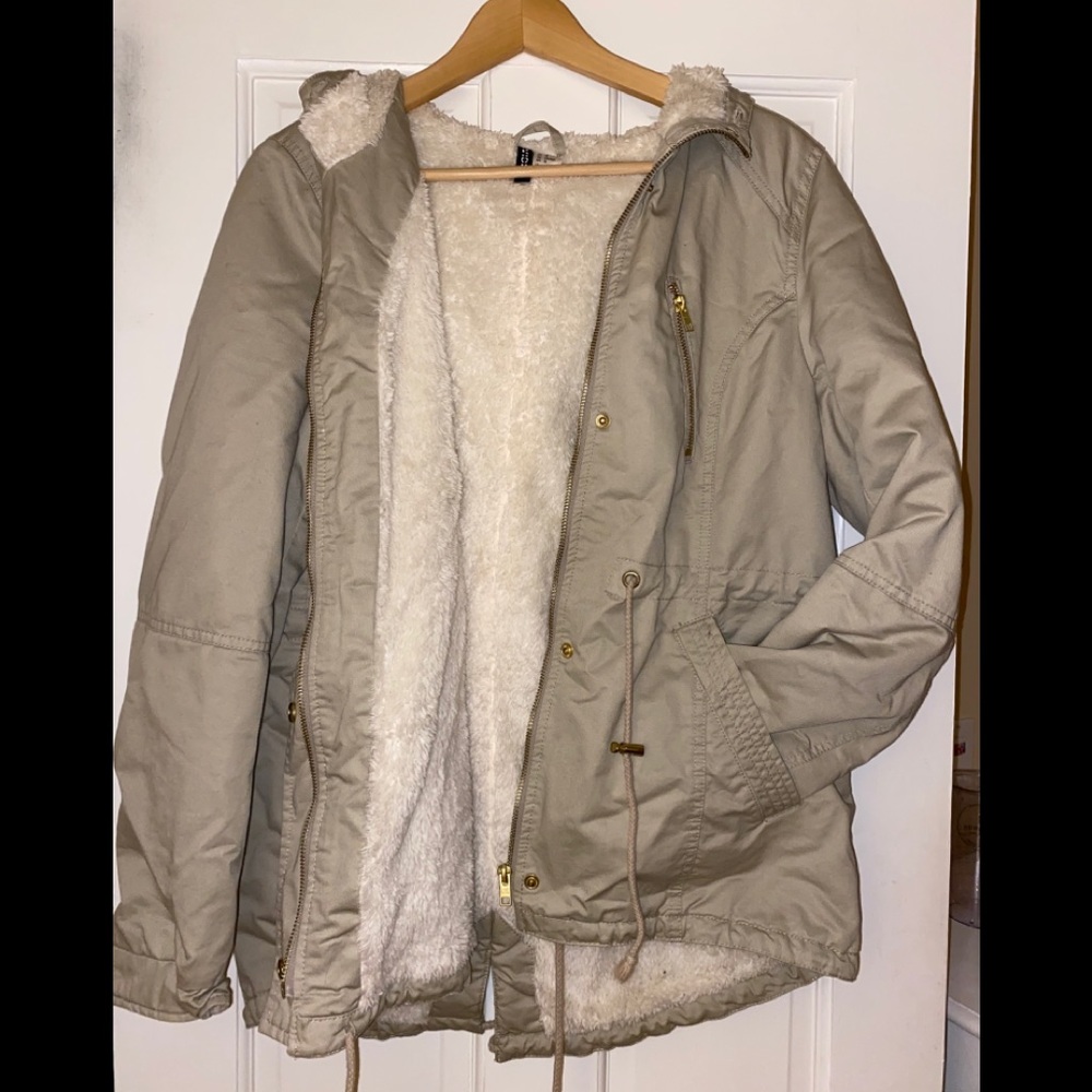 Tan fall/winter coat